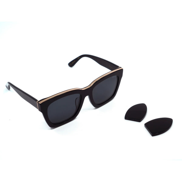REVE Designer Black | | RENE Eyewear by Sunglasses